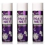 Aqua Net Extra Super Hold Professional Hair Spray Unscented 11 oz (3 Pack)