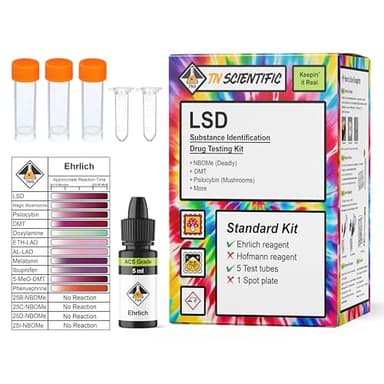 LSD Surface Residue Forensic Drug Test Kit (Standard Kit)