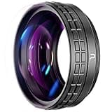Wide Angle Lens for Sony ZV1 ULANZI WL-1 ZV1 18mm Wide Angle/ 10X Macro 2-in-1 Additional Lens for Sony ZV1/RX100 VII Camera