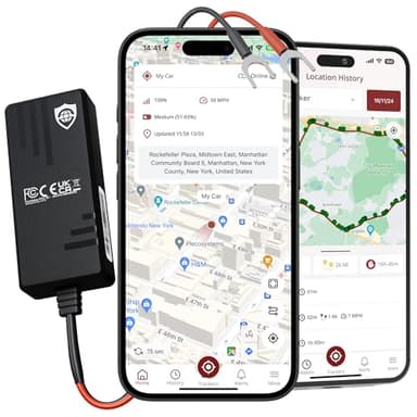 SafeTag Volt - Real Time GPS Tracker Device - Car, Van, Motorbike, Caravan, Motorhome, Tractor, Coach & Car Tracker - 9-90V, Self-Install Including SIM & Data, 7 Day Free Trial