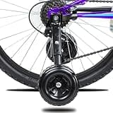 Heavy Duty Adjustable Training Wheel, Fits 16, 18, 20, 22 and 24 Inches Bicycles, Perfect for Learning & Balance Support, Bike Learning Aid, Supports up to 100 lbs | Bicycle Stabilizer
