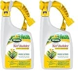Scotts Liquid Turf Builder with Plus 2 Weed Control, Liquid Weed Killer and Fertilizer, 32 fl. oz. (Pack of 2)