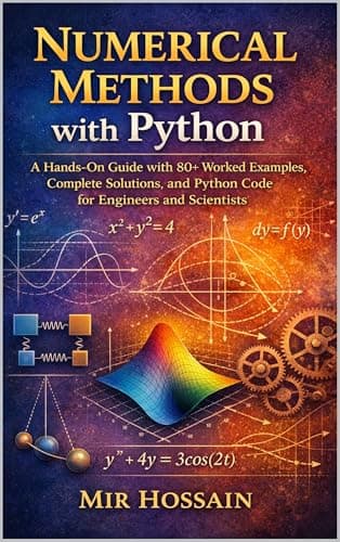 Numerical Methods with Python: A Hands-On Guide with 80+ Worked Examples, Complete Solutions, and Python Code for Engineers and Scientists