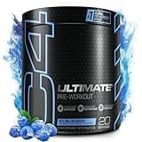 Cellucor C4 Ultimate Pre Workout Powder ICY Blue Razz - Sugar Free Preworkout Energy Supplement for Men & Women - 300mg Caffeine + 3.2g Beta Alanine + 2 Patented Creatines - 20 Servings
