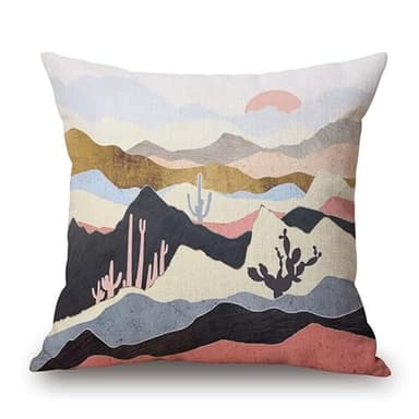 My Massage Pillow- Pressure Activated Massage, Vibrating Massage Pillow, Mymassagepillow Helps Relieve Back Pain and Foot Pain, Great for Circulation!- Desert Mountains