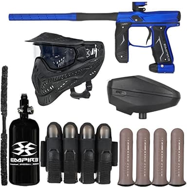 Action Village Empire Axe 2.0 Rivalry Paintball Gun Package Kit (Dust Blue/Dust Black)