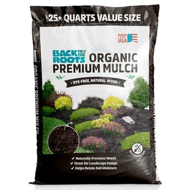 Back to The Roots 25.7qt (1 Cubic ft) Organic Premium Mulch