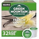 Green Mountain Coffee Roasters French Vanilla Coffee, Keurig Single-Serve K-Cup pods, Light Roast, 32 Count