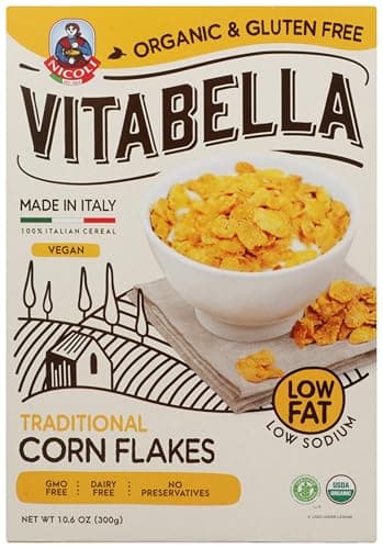VITABELLA Organic Traditional Corn Flakes, 10.6 OZ