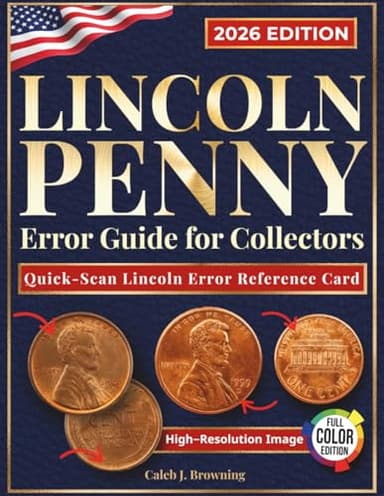 The Visual Lincoln Penny Error Guide Collectors: Identify, Authenticate & Value Rare Mint Errors with FULL-COLOR IMAGES and Expert Tips to Avoid Costly Mistakes and Spot Profitable Finds