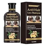 Hair Growth Shampoo,Anti-Hair Loss Shampoo,Hair Thickening Shampoo Helps Stop Loss, for Stronger, Thicker, Longer