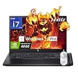 acer Nitro V 15 Gaming Laptop, Intel 10-Core i7-13620H, NVIDIA GeForce RTX 4060, 15.6" 144Hz FHD IPS Display, 32 GB DDR5 RAM, 1 TB SSD, Backlit Keyboard, Windows 11 Pro, Gaming Mouse, 256GB UFD