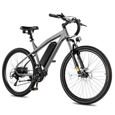 ACTBEST Race 21-Speed Electric Bike for Adults, Peak 750/1200W，26''/27.5" Ebike, 22/28MPH, 50/55Miles Commuting Mountain Electric Bicycle with Fork Suspension