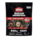 Ortho BugClear Lawn Insect Killer1, Kills Ants, Spiders, Ticks, Fleas, Armyworms and Grubs, Treats up to 16,500 sq. ft., 10 lb.