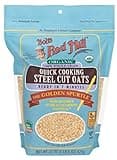 Bob's Red Mill Organic Quick Cook Steel Cut Oats (22 Ounce, Pack of 2)