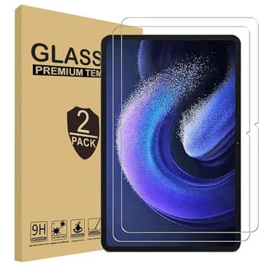 [2 Pack] Screen Protectors for Xiaomi Pad 6, Easy Installation Tempered Glass Film for Xiaomi Pad 6 Pro 2023 (11 Inch) [Tempered Glass] [ 9H Hardness][Scratch resistance] Screen Films for Xiaomi Pad