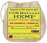 P&F Hemp Nut Milk Bag Reusable | All Natural | No More Microplastic and Toxic Chemicals | Better Than Cotton | Super Healthy Strainer for Making Yogurt/Ghee/Rice | Almond Cloth Filter | 13 X 12-Inches