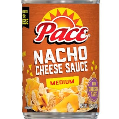 Pace Medium Nacho Cheese Sauce, 10.5 oz Can