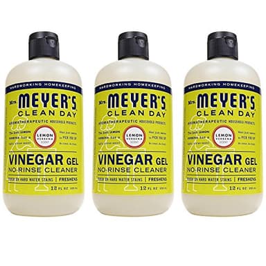 Mrs Meyers Clean Day Vinegar Gel Cleaner, Lemon Verbena, 12 oz, pack of 3