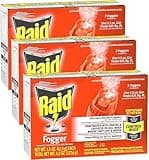 Raid® Concentrated Deep Reach Fogger, 1.5 oz, 3 Cans ( Pack of 3)