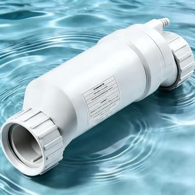 ZUCCIO T-15 Salt Cell – Compatible with Hayward T-15-SWP Salt Cell, Replacement for Inground Pools Up to 40,000 Gallons, Upgraded Durable Titanium Plate