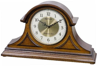 Rhythm Clocks "Remington II" Wooden Musical Mantel Clock