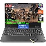 Lenovo LOQ Gaming Laptop | 15.6" FHD IPS 144Hz 100% sRGB G-SYNC | AMD 8-Core Ryzen 7 7435HS (>i7-12650H) | 16GB DDR5 512GB SSD | GeForce RTX 4050 | Backlit Win11Pro w/DLCA Accessory
