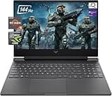 HP Victus Gaming Laptop, 15.6" FHD 144Hz DTS Display, AMD Ryzen 5 8645HS Processor, NVIDIA GeForce RTX 4050, 16GB RAM 512GB SSD, Bluetooth 5.3, Backlit Keyboard, Wi-Fi 6, Windows 11 Pro, Gray
