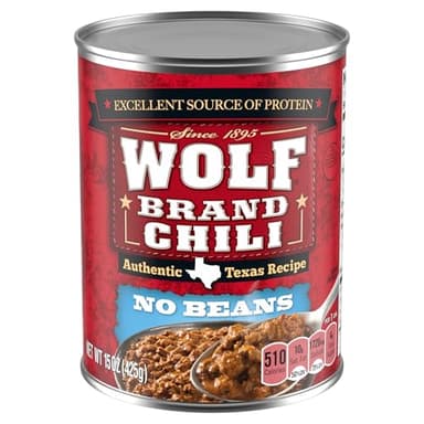 Wolf, Chili, No Beans (Pack of 4)
