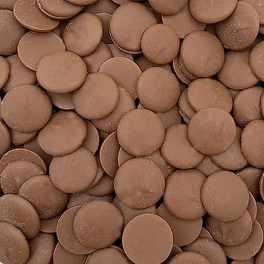 Merckens Melting Wafers Milk Chocolate | 2 Pound Bulk Bag | Creamy Coating Wafers for Smooth Dipping, Candy Making, Molds, and Dessert Enrobing Projects