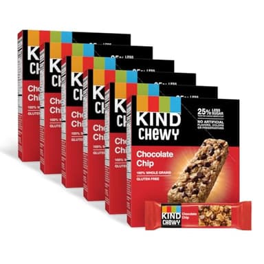 KIND Kids Granola Chewy Bar, Chocolate Chip, 10 Count (6 Pack)