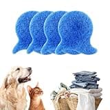 Pet Hair Remover for Laundry Reusable Hair Remover Dryer Sheets Pet Hair Remover Lint Catcher for Washing Machine (4)