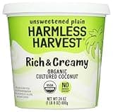 HARMLESS HARVEST Organic Unsweetened Plain Rich & Creamy Coconut Yogurt, 24 OZ
