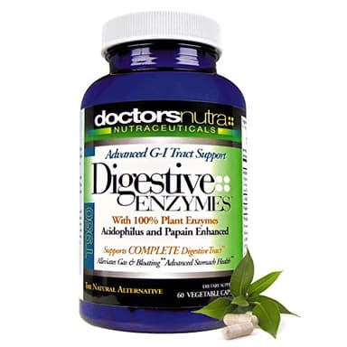 Doctors Nutra Nutraceuticals Digestive Enzymes Natural GI Digestive Support Supplement Advanced Tract 950