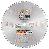 CMT 256.050.10 ITK XTreme Industrial Combination Saw Blade, 10-Inch x 50 Teeth 4 ATB + 1 FLAT Grind with 5/8-Inch Bore