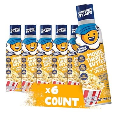 Kernel Season's Movie Theater Butter Spritzer, 5 Ounce (Pack of 6)
