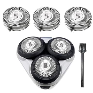 SH50 Replacement Heads Compatible with Philips Norelco Series 5000, SH50 Replacement Blades for Philips Norelco Shaver, HQ8 Heads