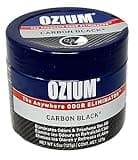 Ozium Air Sanitizer 4.5 oz Gel: Odor Eliminator for Strong Odor, Car Air Freshener (Carbon Black, 1 Pack)