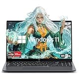 MALLRACE Gaming Laptop,AMD Ryzen 7 5825U Processor(8C/16T,Up to 4.5Hz),16GB DDR4 512GB M.2 2280 NVMe SSD High Performance Gaming Laptopr for Business, Officeand Light Gaming