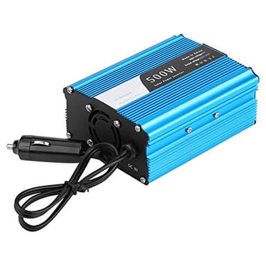 KIMISS 500W DC 12V to AC 220V-240V Peak 600W Car Converter Dual USB Adapter