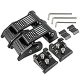 Nakuuly Hood Latches Lock Catch with U.S. Flag Style, Latch Locking Adjustable Kit Compatible with Jeep Wrangler 2007-2018 JK JKU Rubicon Sahara Sport & 2018-2021 JL JLU, 1 Pair