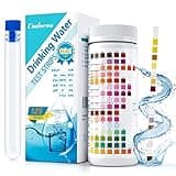Umlecoa 16 in 1 Premium Water Test Kit - 125 Home Water Quality Test Strips for Well and Tap Test Kit - Testing for pH, Hardness, Chlorine, Lead, Iron, Copper, Nitrate, Nitrite, etc