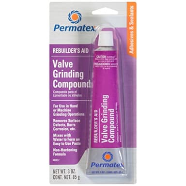 Permatex 80037 Valve Grinding Compound, 3 oz., White