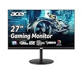 Acer Nitro 27" WQHD 2560 x 1440 PC Gaming IPS Monitor | AMD FreeSync Premium Up to 180Hz Refresh 0.5ms DCI-P3 95% 1 Display Port 1.2 & 2 HDMI 2.0 XV271U M3bmiiprx,Black