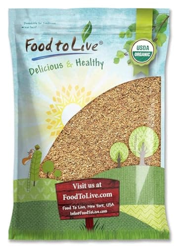 Food to Live Organic Oat Groats, 5 Pounds – 100% Whole Grain, Non-GMO Seeds, Kosher, Raw, Non-Irradiated, Vegan, Bulk, Low Glycemic, Rich in Protein, Fiber, Copper and Manganese
