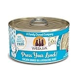 Weruva Wet Cat Food, Press Your Lunch with Chicken Pate, 3oz Can, Pack of 12