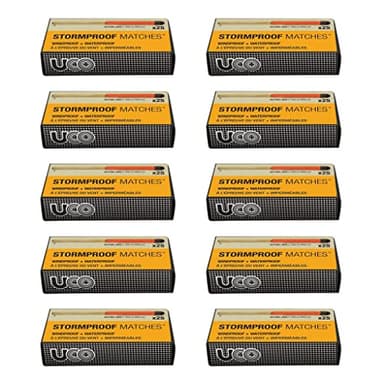 UCO Stormproof, Waterproof & Windproof Match 10-Pack