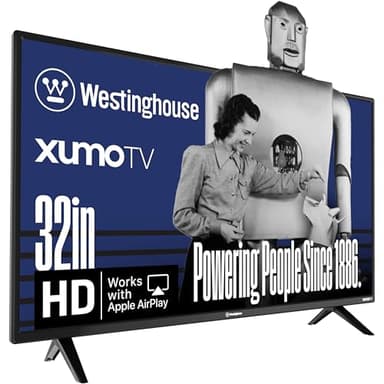 Westinghouse 32-inch Smart TV, HD Xumo TV with Voice Remote, Flat Screen Television w/Dolby Atmos, Bluetooth, Apple AirPlay, Wi-Fi & Mobile Connectivity