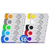 Paintechz Custom Swivel USB Flash Drives 50 Pack, Personalized Logo Bulk - as Corporate Gifts and Promotional Giveaways - 512MB