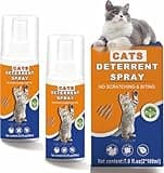 RUNMAT Cat Deterrent Spray, Cat Spray Indoor - Effective Cat Scratch Furniture for Pet Behavior Training - Protector Stay Away from Restricted Areas - Indoor & Outdoor Deterrent - 7.0 fl.oz.